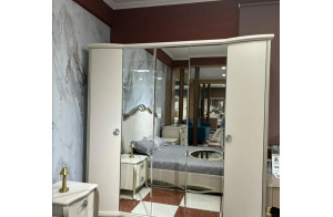 Шкаф пятидверный Верона (бежевый)