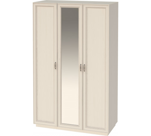 Шкаф трехстворчатый с зеркалом Валенсия ВС-177.03