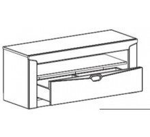 Тумба под ТВ Соренто с ящиком дуб бонифаций